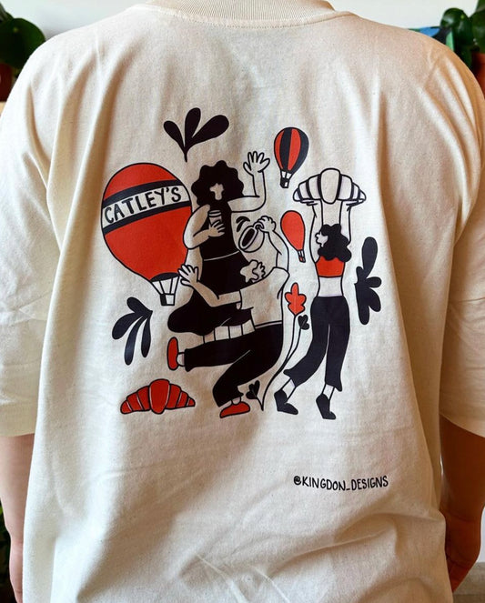 Catley's x Kingdon designs T-shirt