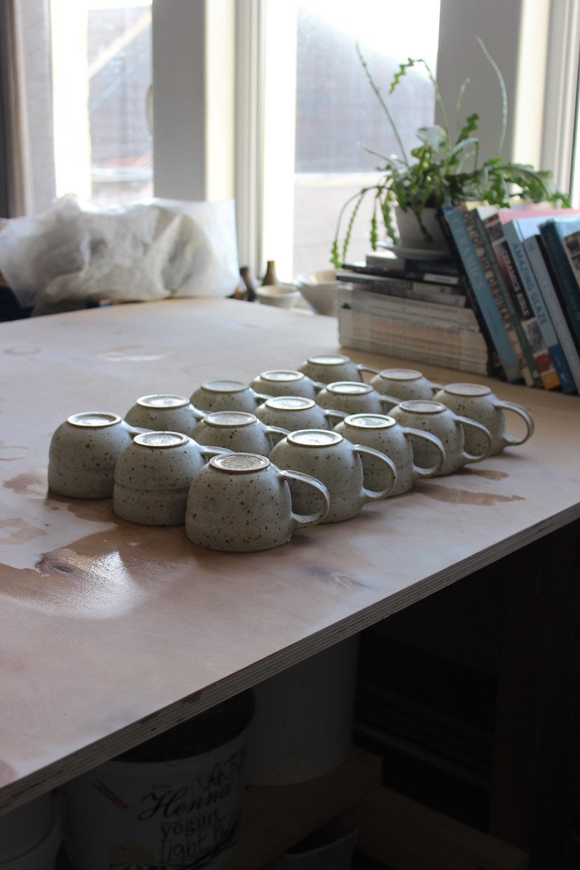 Catley's x Florence ceramics mugs